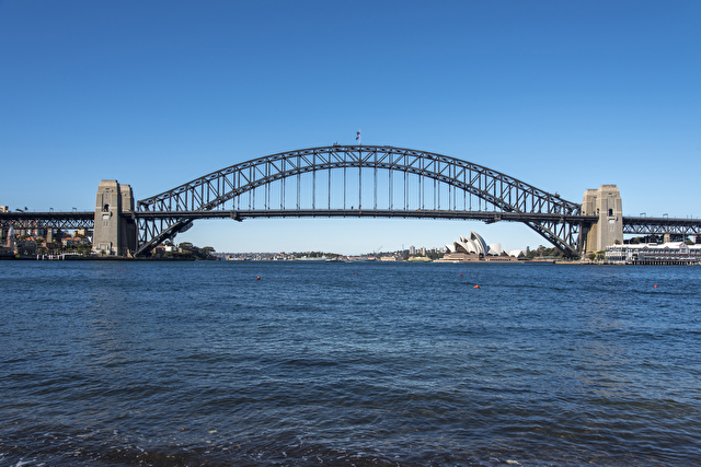 シドニー湾＆ハーバーブリッジ / Sydney Harbour＆Sydney Harbour Bridge