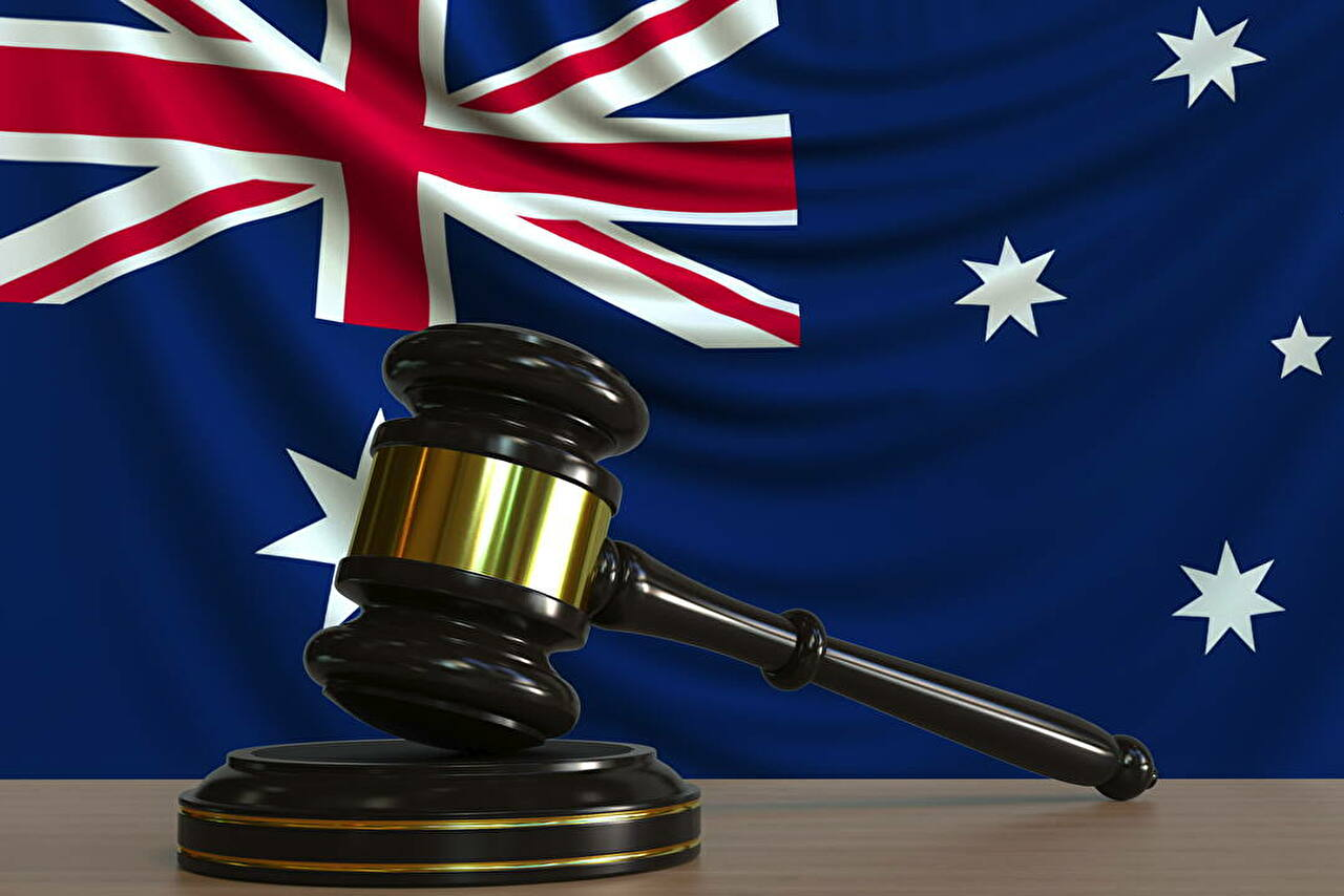 オーストラリア国旗と裁判